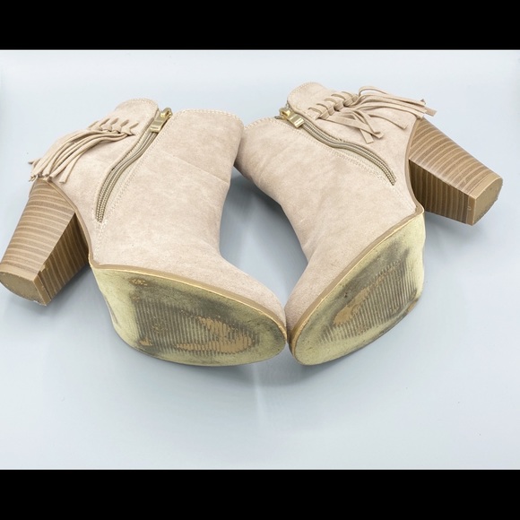 Taupe Ankle Boots - Picture 5 of 5